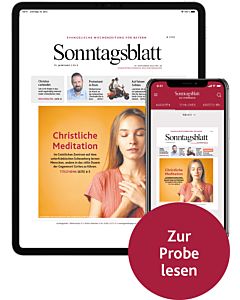 Sonntagsblatt digital kostenlos Testen