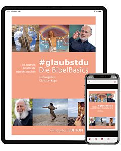 Ansicht auf dem iPad: Buch "glaubstdu, die Bibel-Basics"